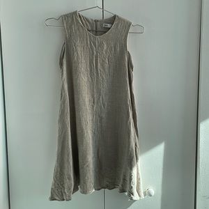 Zara beige billowy dress size S